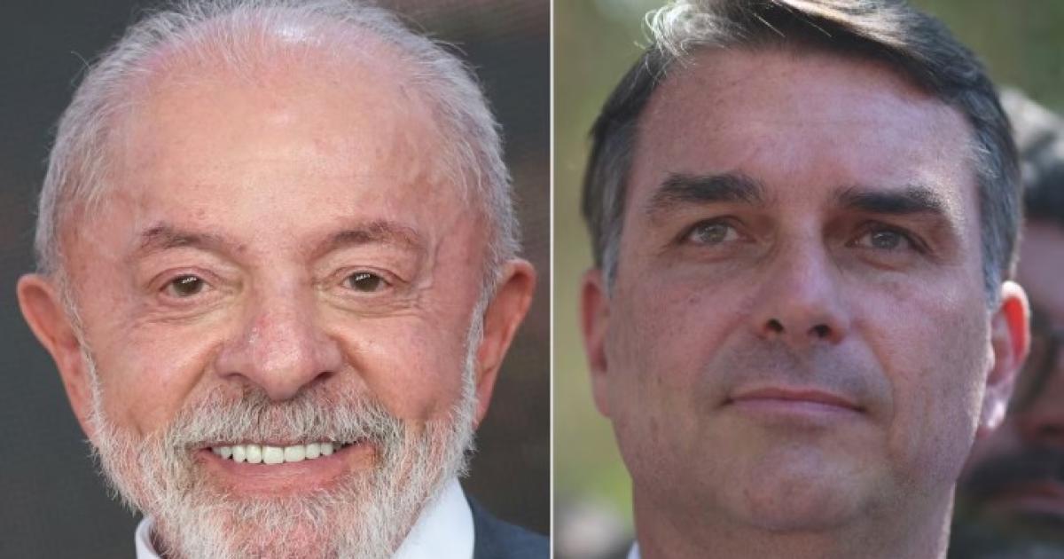 Lula da Silva (izquierda) recorta la ventaja de FlÃvio Bolsonaro (derecha) Foto- Reuters