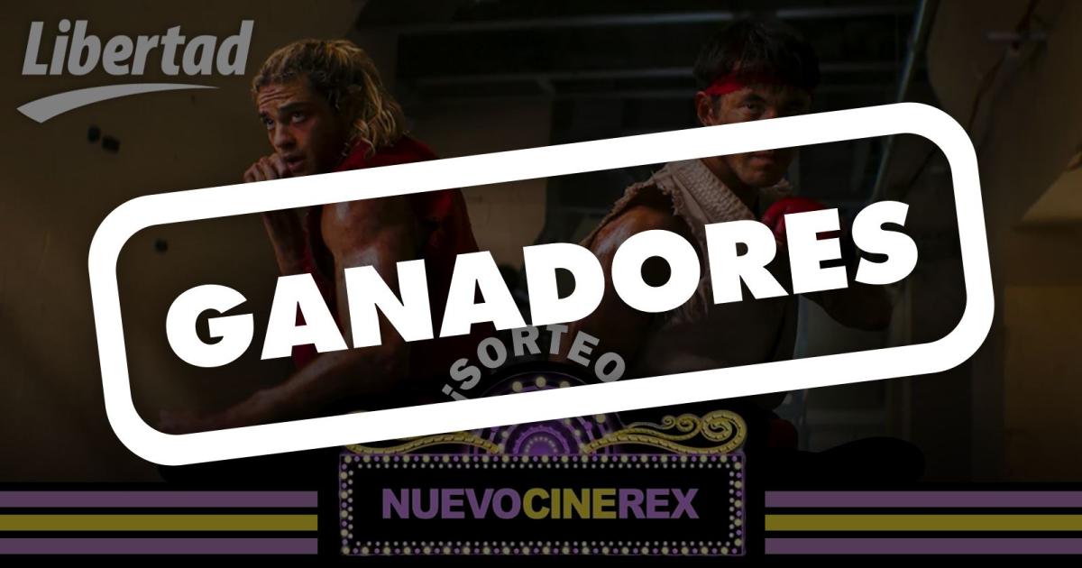 Estos son los ganadores de las entradas para Cine Rex
