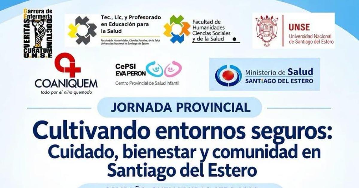 Convocan a la Jornada Provincial Cultivando entornos seguros