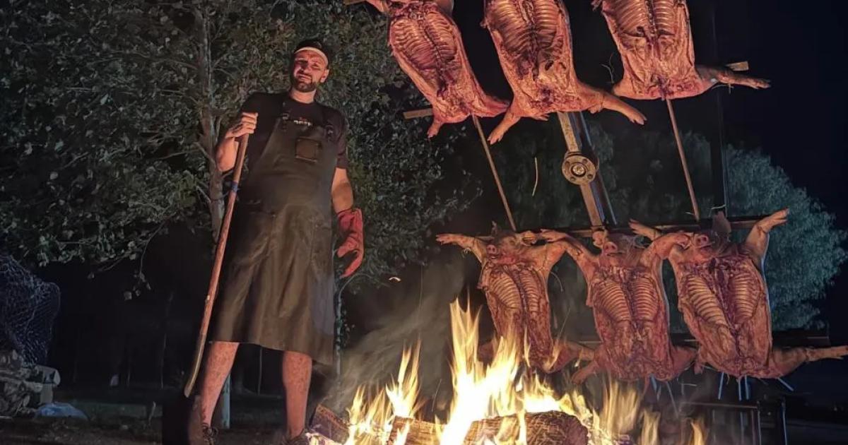 De Friacuteas a Texas- el santiaguentildeo radicado en Alemania que llevaraacute el asado al festival de fuego maacutes grande de EEUU