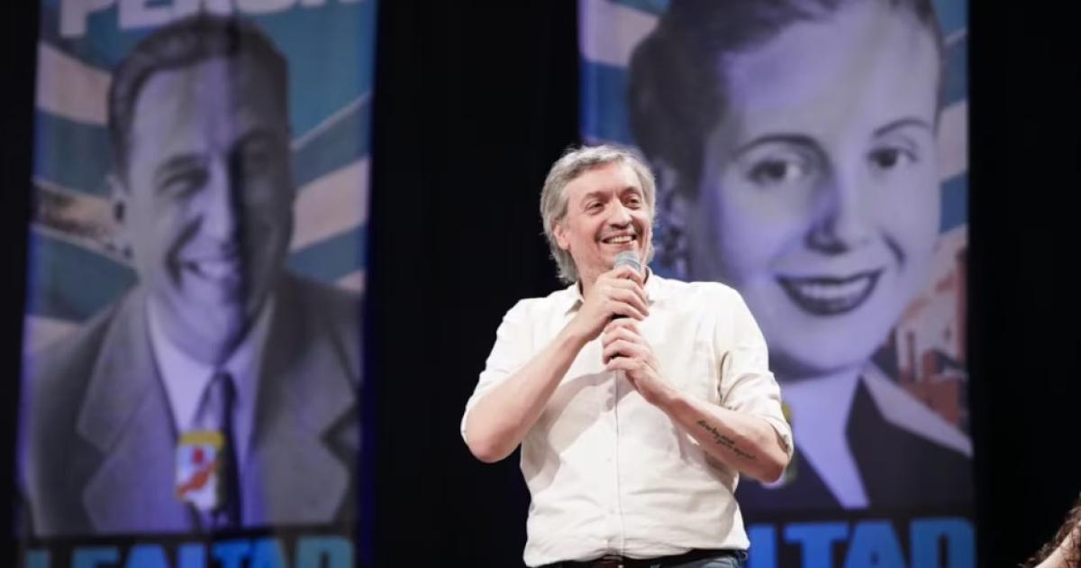 MÃximo Kirchner encabezó un acto en Chaco y apuntó contra el gobierno de Milei