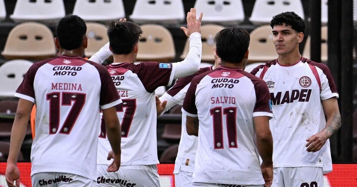 Lanuacutes le ganoacute a Platense y desplazoacute a River de la zona de copas en la tabla anual
