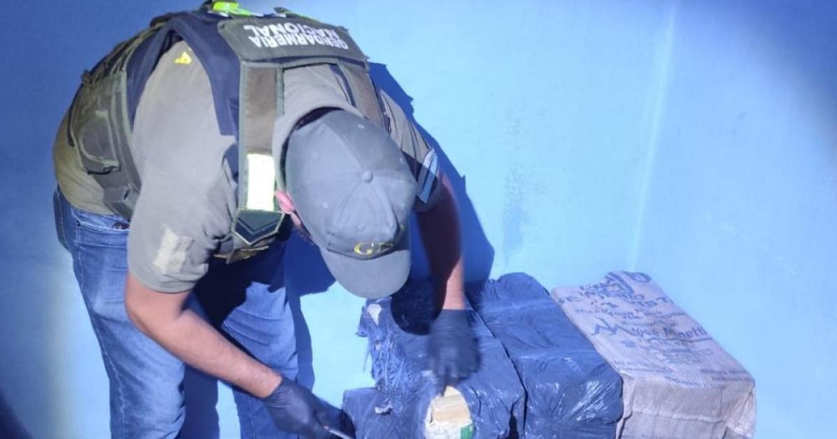 GOLPES VERDES- Gendarmería allanó propiedades en Capital Banda y Añatuya El fuerte el secuestro de 301 kilos de marihuana