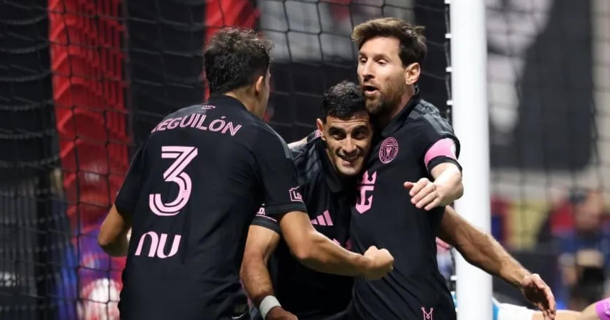 Dos golazos de Messi en la victoria de Inter Miami en la casa del Atlanta United