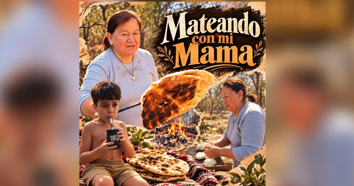 Mario Ruiz presenta Mateando con Mi Mama una chacarera para homenajear a las Madres