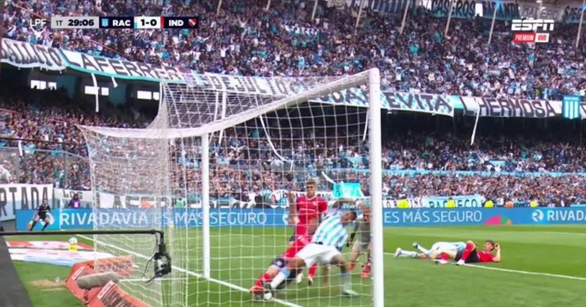 VIDEO- iquestDe quieacuten fue La confusa jugada con la que Racing rompioacute el cero ante Independiente