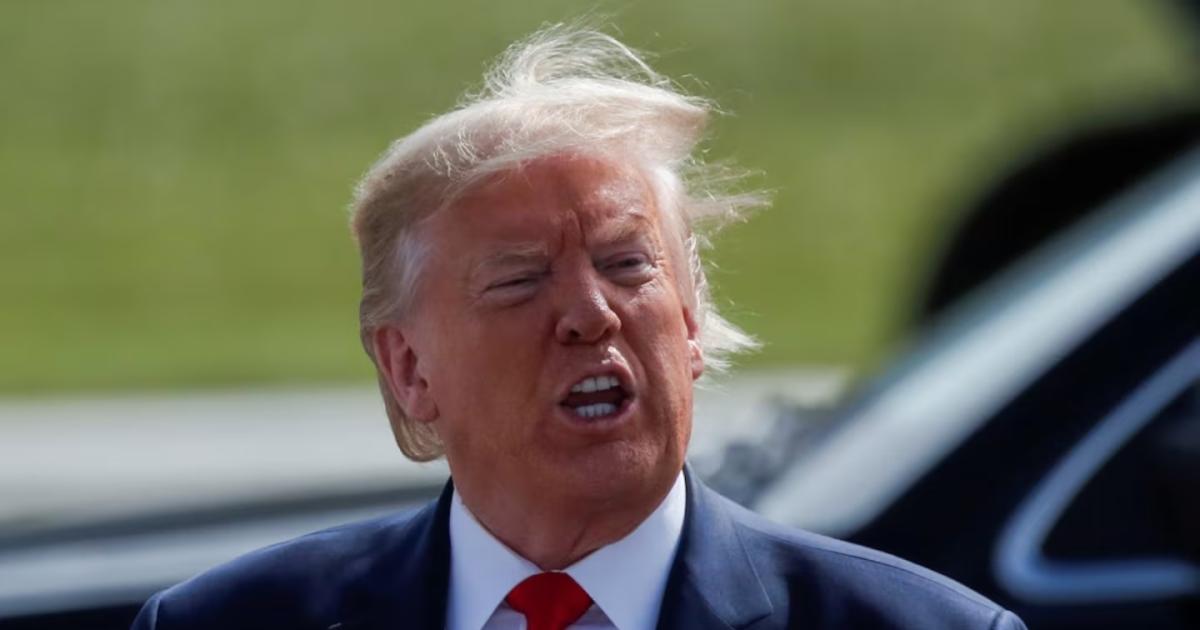 El presidente estadounidense Donald Trump (Foto- Reuters)