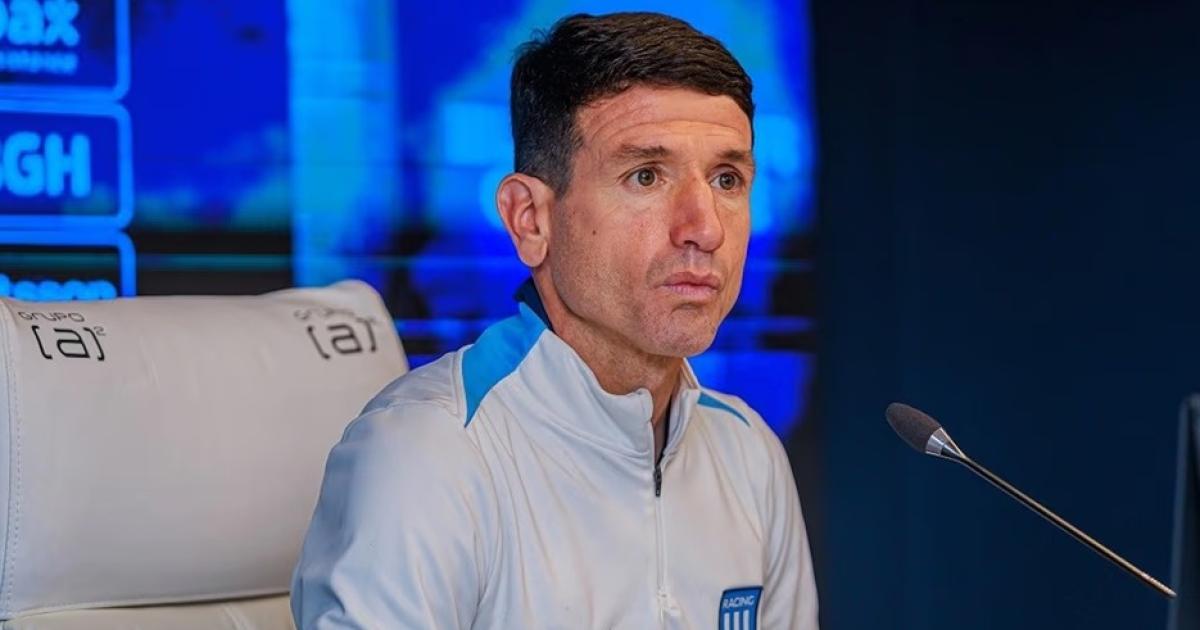 SebastiÃn Chirola Romero entrenador de Racing