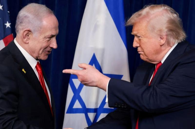 Donald Trump y Benjamin Netanyahu en su �ltimo encuentro en octubre pasado en Washington (Foto de archivo- Reuters)