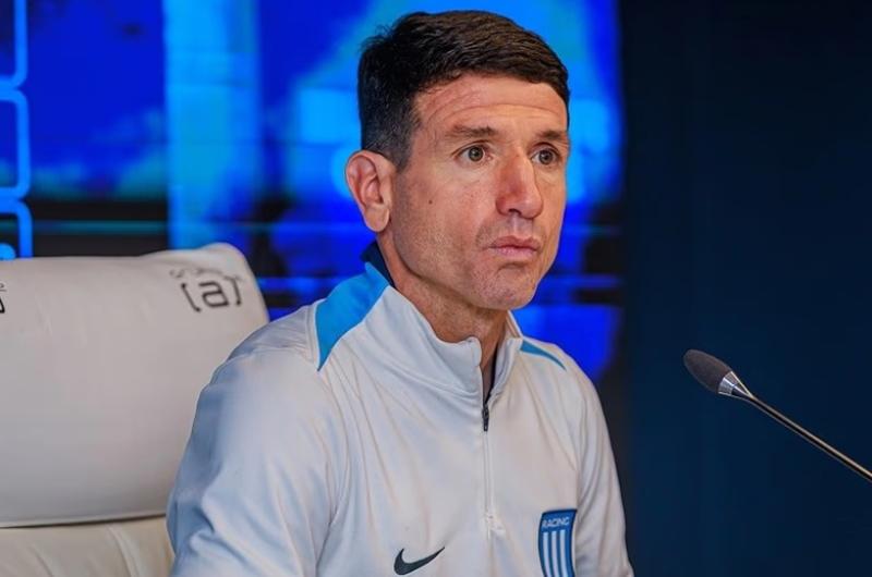 Sebasti�n Chirola Romero entrenador de Racing