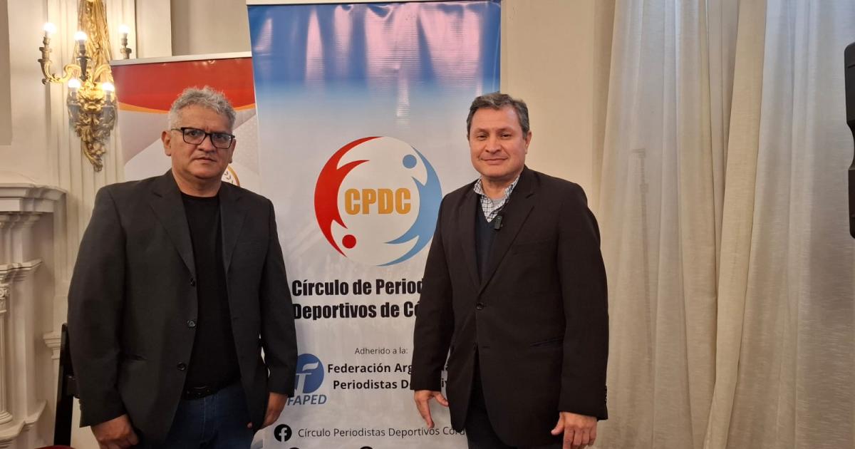 CPDSE participoacute del 56deg congreso nacional de periodismo deportivo de FAPED en Coacuterdoba