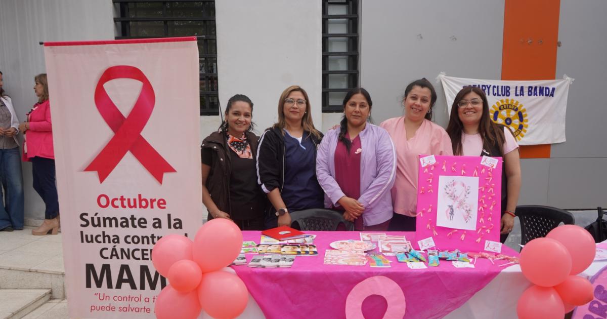 Hubo una jornada de prevencioacuten de caacutencer de mama