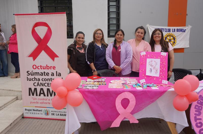 Hubo una jornada de prevencioacuten de caacutencer de mama 