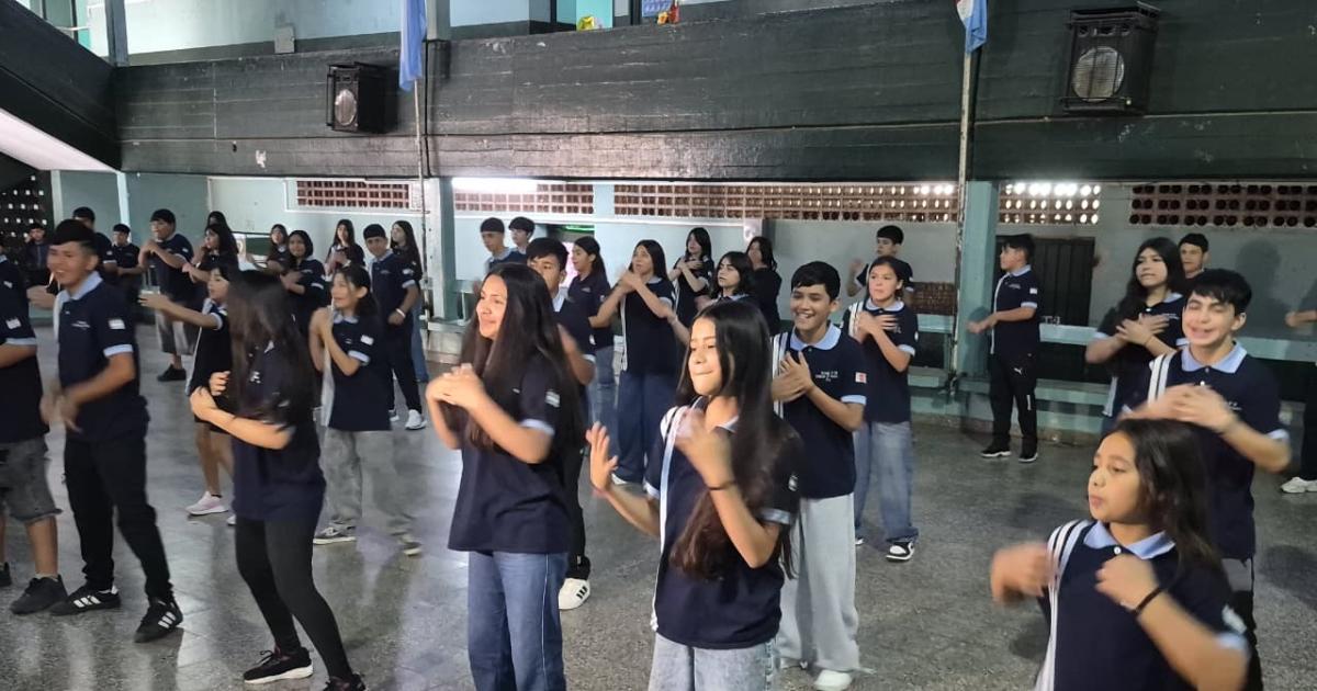 PREPARACIÓN Los chicos de séptimo grado ya preparan su participación en el Maratón Aniversario