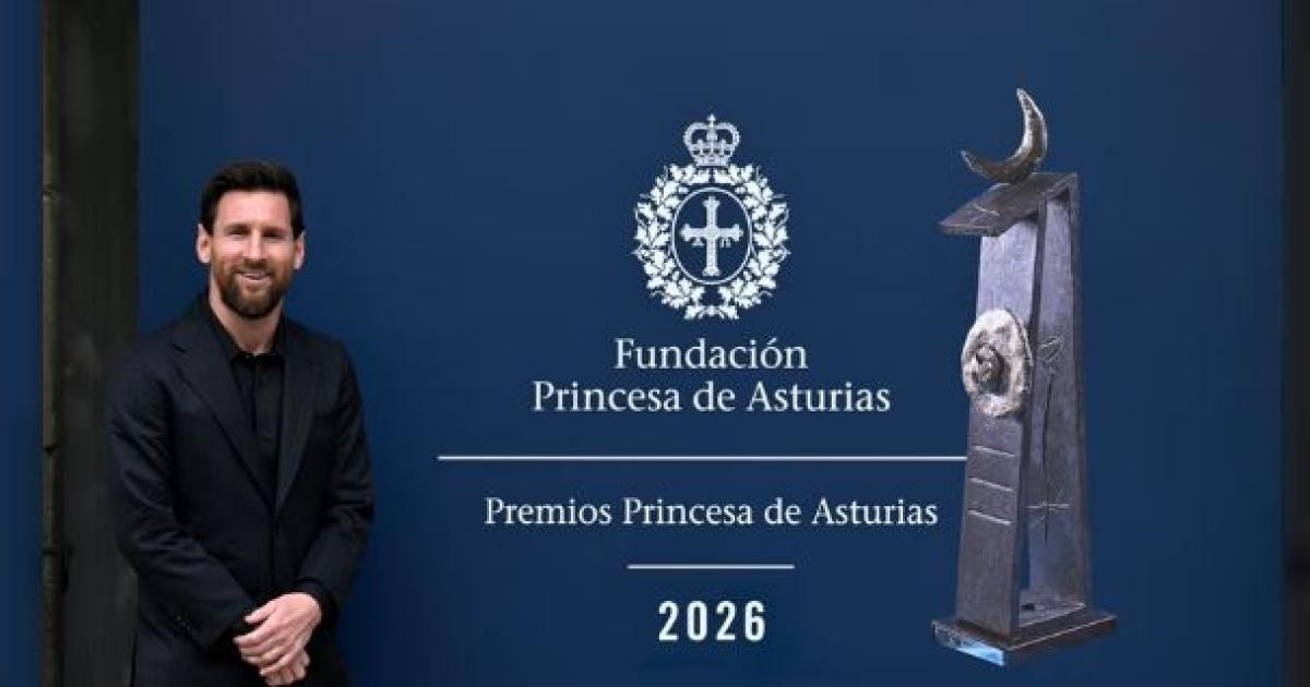 Lionel Messi llegoacute a Espantildea para recibir el Premio Princesa de Asturias y recordoacute una emotiva leccioacuten de su padre