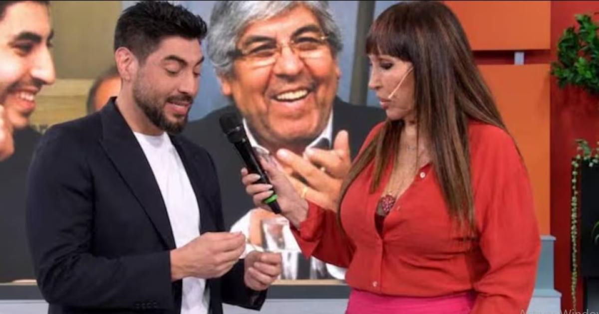 Cuando Facundo Moyano fue al programa de Moria (Foto- captura de eltrece)