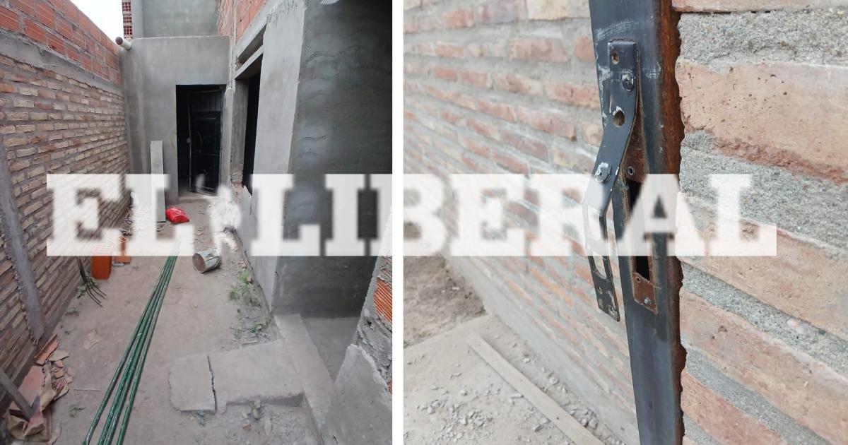 Se realizaron los trabajos de rigor en el sitio por orden judicial (Foto El Liberal)