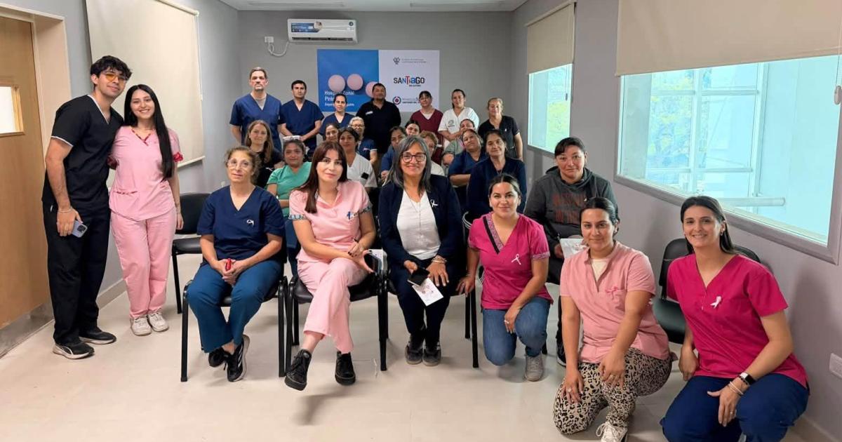 Pinto se sumoacute a Octubre Rosa con jornada sobre el caacutencer de mama