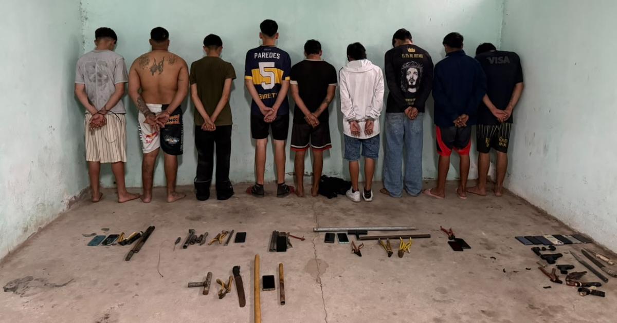 La Banda- megaoperativo desarticula bandas antagoacutenicas hay 12 detenidos y secuestran armas