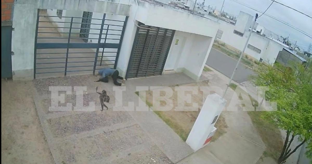 La Policía inició las pesquisas de rigor (Foto El Liberal)