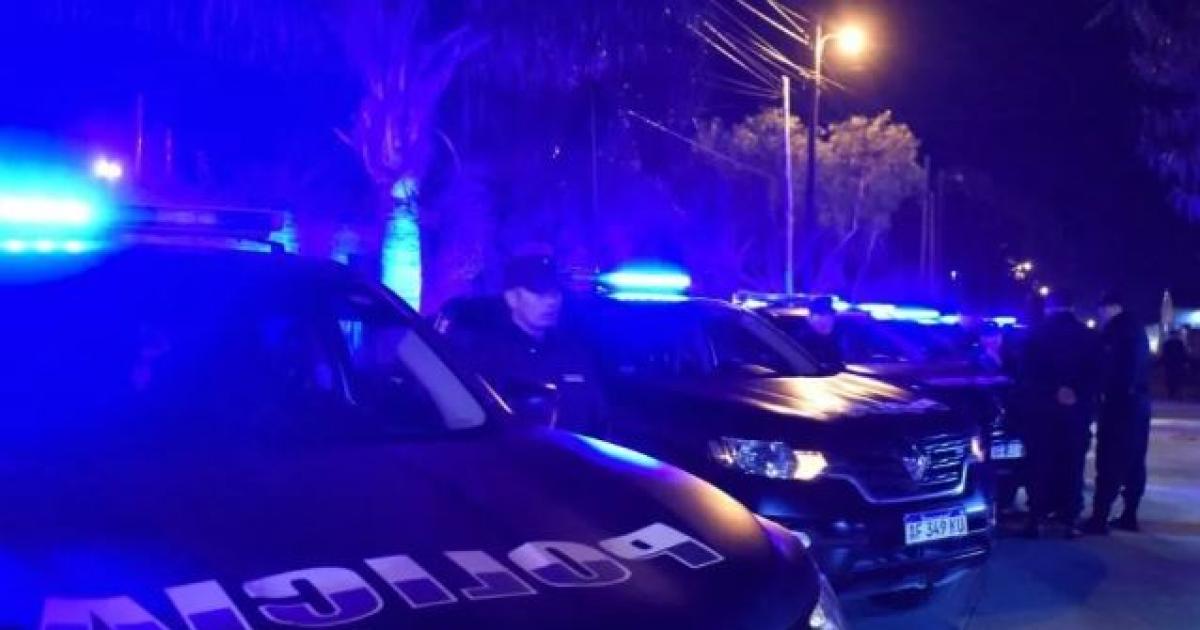 Operativo policial en el Parque Aguirre - Foto Archivo