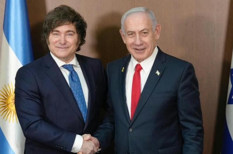 El líder israelí encomendó a sus diplom�ticos romper con la tradicional posición de neutralidad que ese país sostuvo durante décadas en torno al diferendo austral (Foto Google)