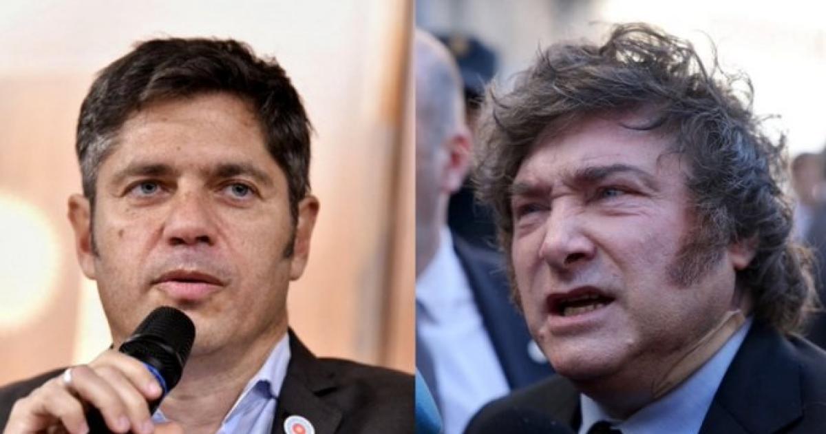 Milei aventaja a Kicillof en un posible balotaje presidencial seguacuten un promedio de encuestas