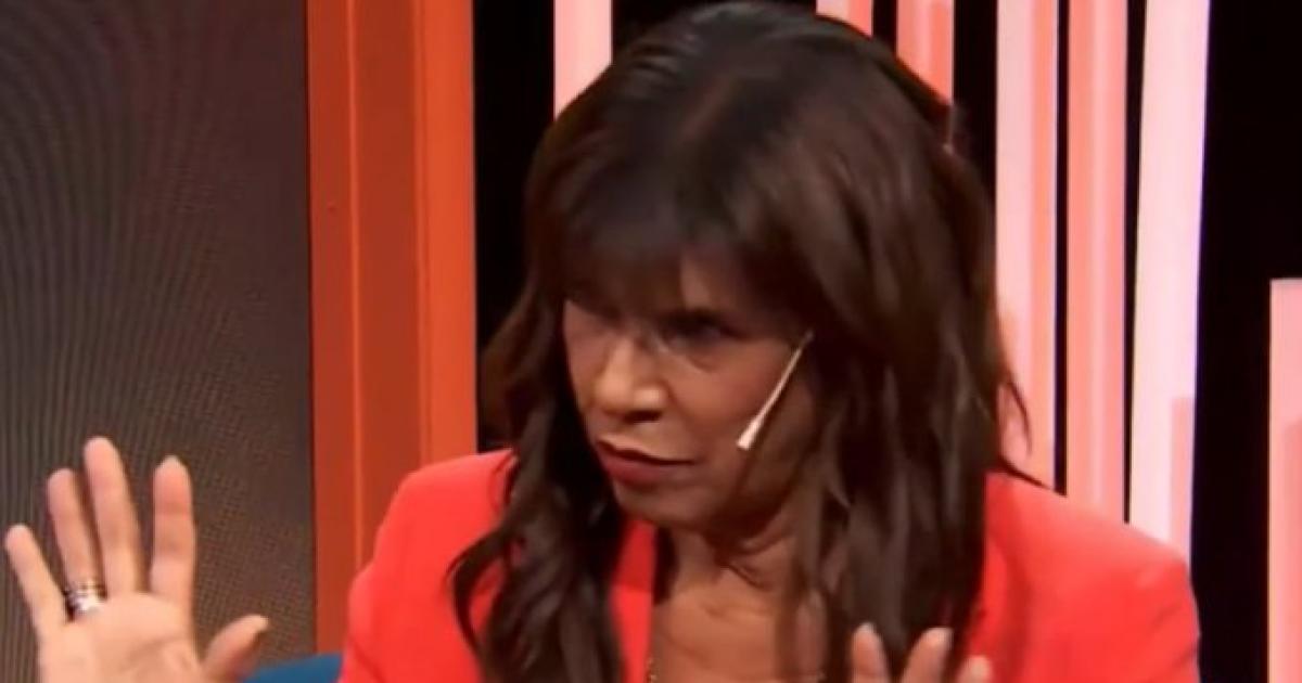 Anamaacute Ferreira votoacute en la Embajada de Brasil y protagonizoacute un tenso cruce en vivo
