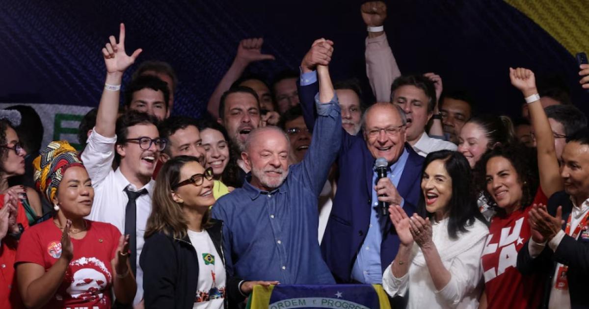 Lula da Silva celebró el triunfo en el balotaje