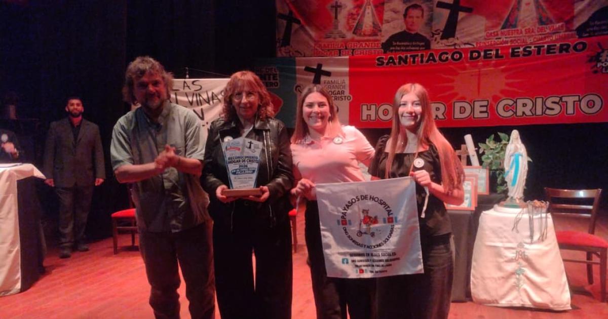 El Hogar de Cristo abrazoacute el alma de Sonrisas y Acciones Solidarias