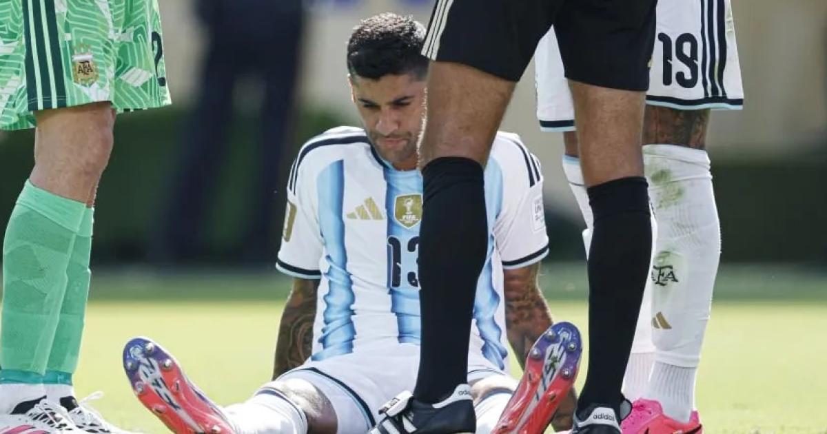 Cuti y la lesioacuten en la final del mundo- Jugueacute infiltrado