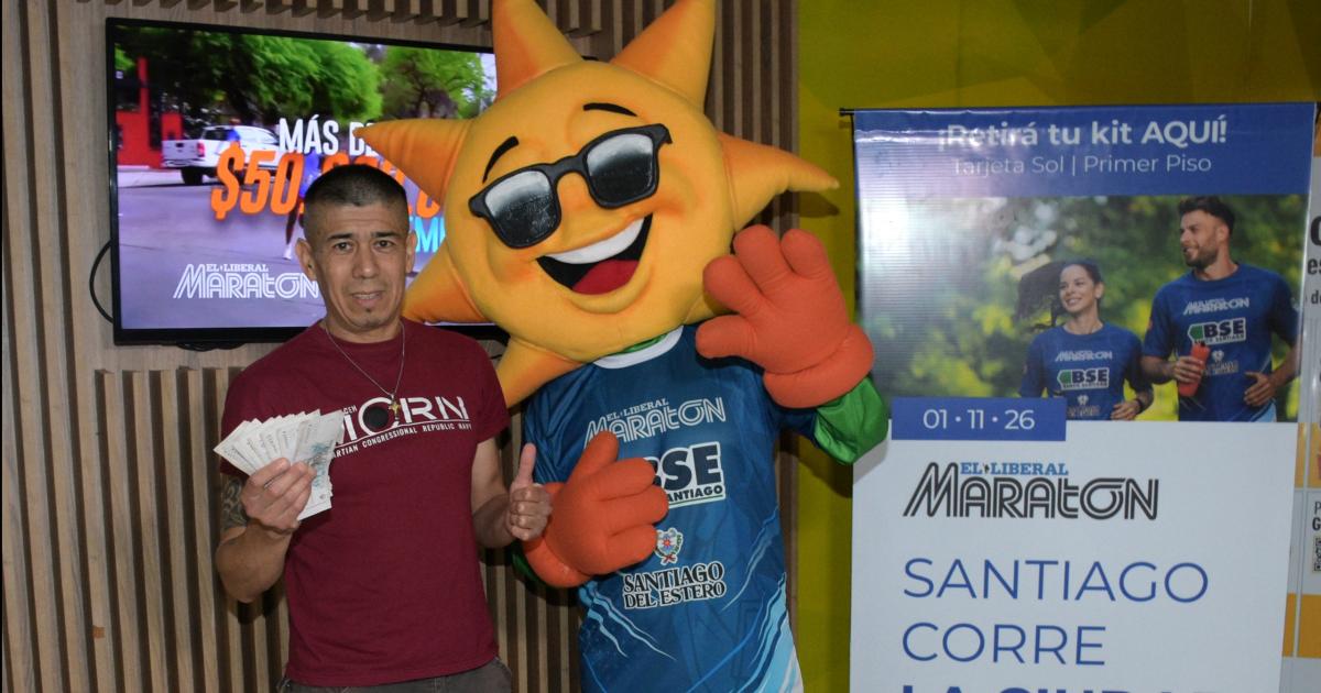 Maratoacuten de EL LIBERAL- entregaron premios de 150000 y 300000 y quedan 15 millones por sortear