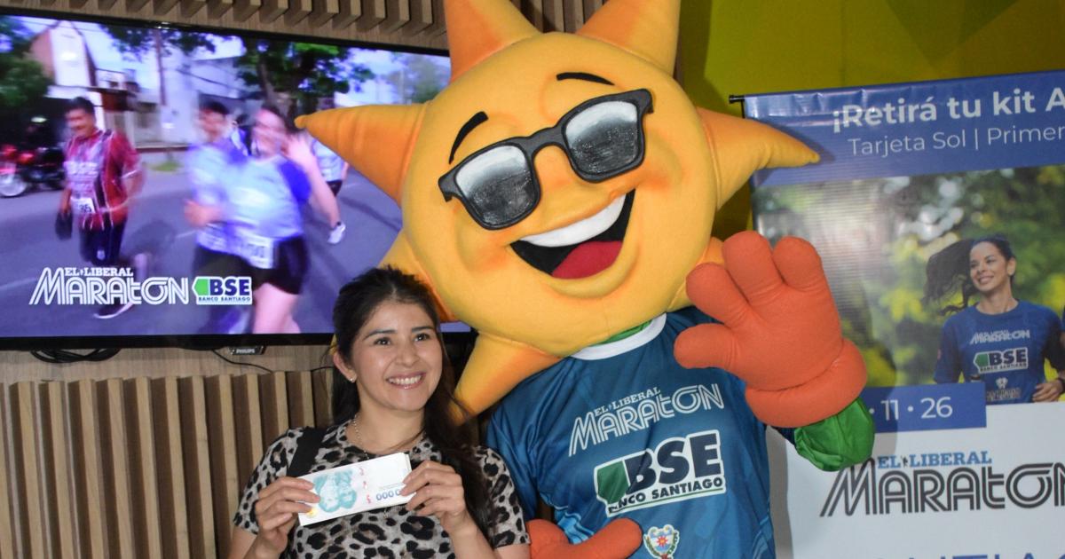 Maratoacuten de EL LIBERAL- entregaron premios de 150000 y 300000 y quedan 15 millones por sortear