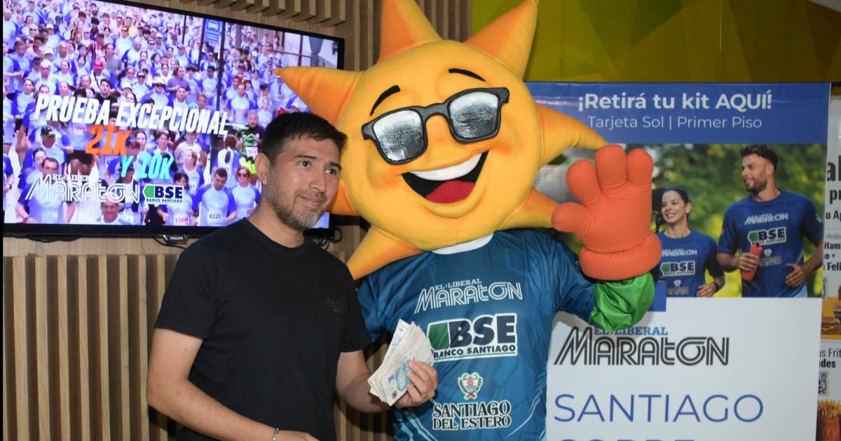 Maratoacuten de EL LIBERAL- entregaron premios de 150000 y 300000 y quedan 15 millones por sortear