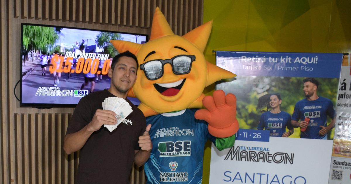 Maratoacuten de EL LIBERAL- entregaron premios de 150000 y 300000 y quedan 15 millones por sortear