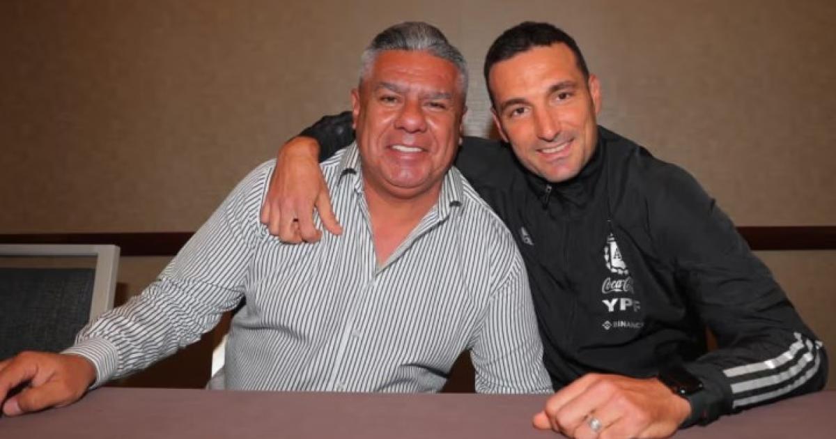 Chiqui Tapia lamentó el fallecimiento de la madre de Scaloni (Foto- tapiachiquiX)