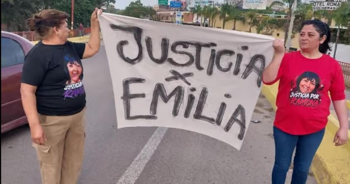 La familia de Ramona Medina marchó a pie hacia la Capital para pedir Justicia (Foto Facebook)
