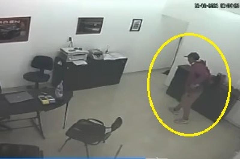 Cayoacute el hombre que se llevoacute 4000000 de la concesionaria del interior- estaba oculto entre la maleza