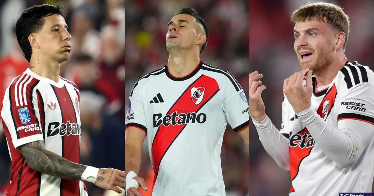 OPCIONES Driussi Santos Borré y BeltrÃn quieren jugar el superclÃsico (Foto Google)