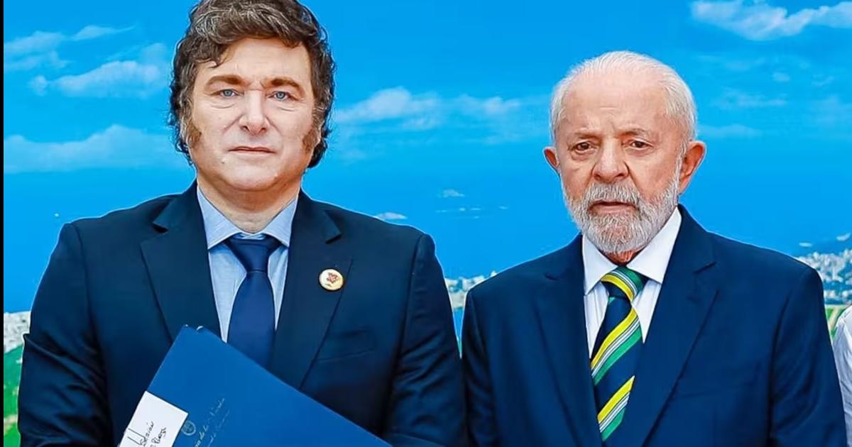 El alineamiento previo de Javier Milei con la postulación de Bolsonaro ya había añadido fricción ideológica a la cÃspide del vínculo con Lula da Silva (Foto Google)