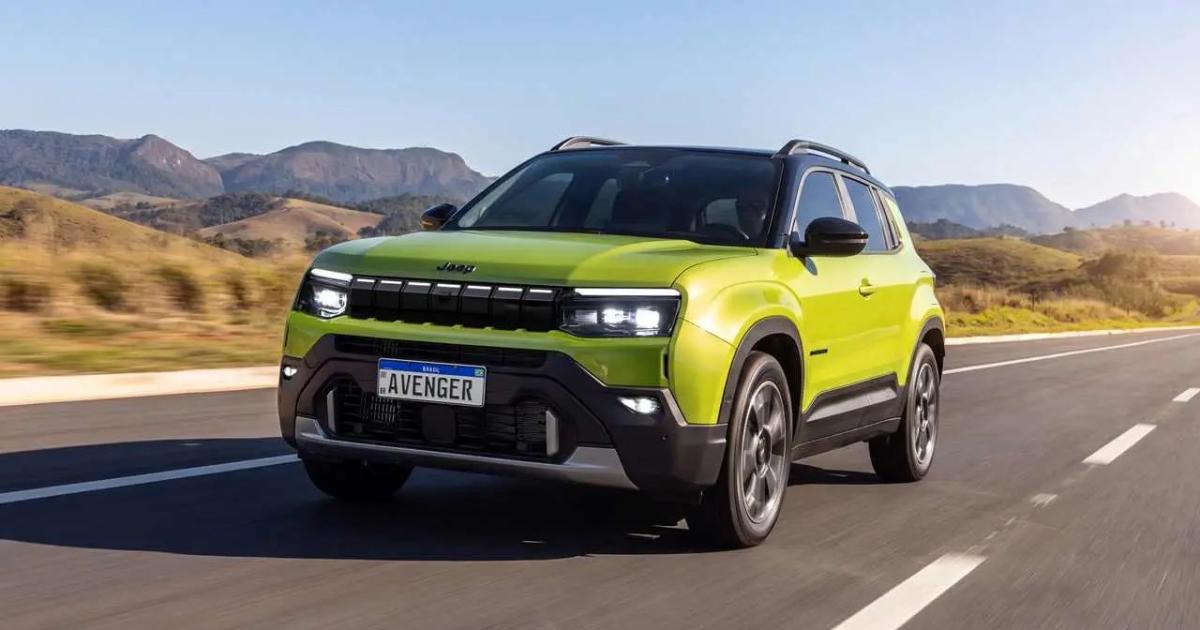 Jeep presentoacute en Argentina el AVENGER su nuevo SUV