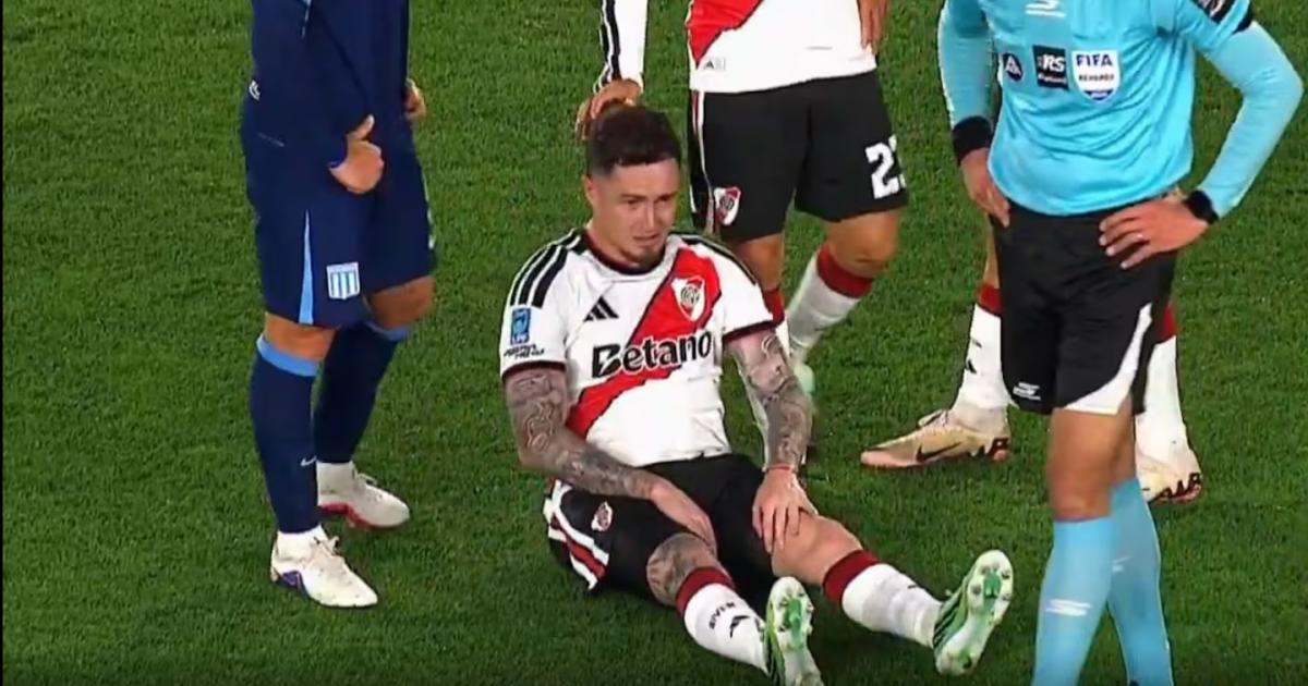 Aníbal Moreno se lesionó el fin de semana �ltimo ante Belgrano (Foto Google)