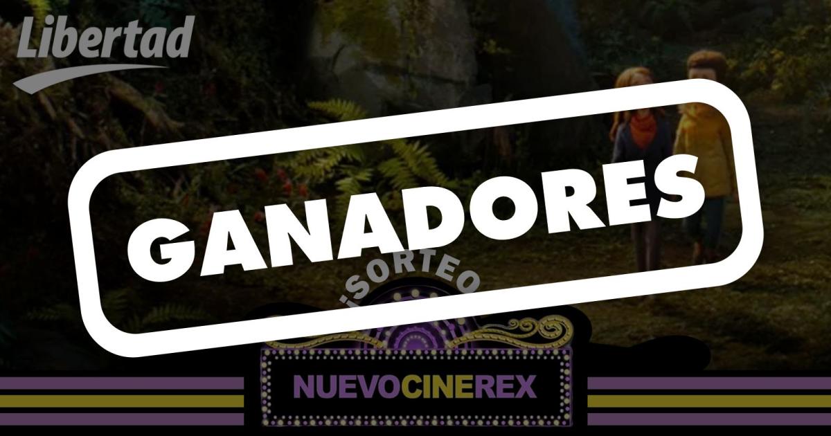 Estos son los ganadores de las entradas para Cine Rex