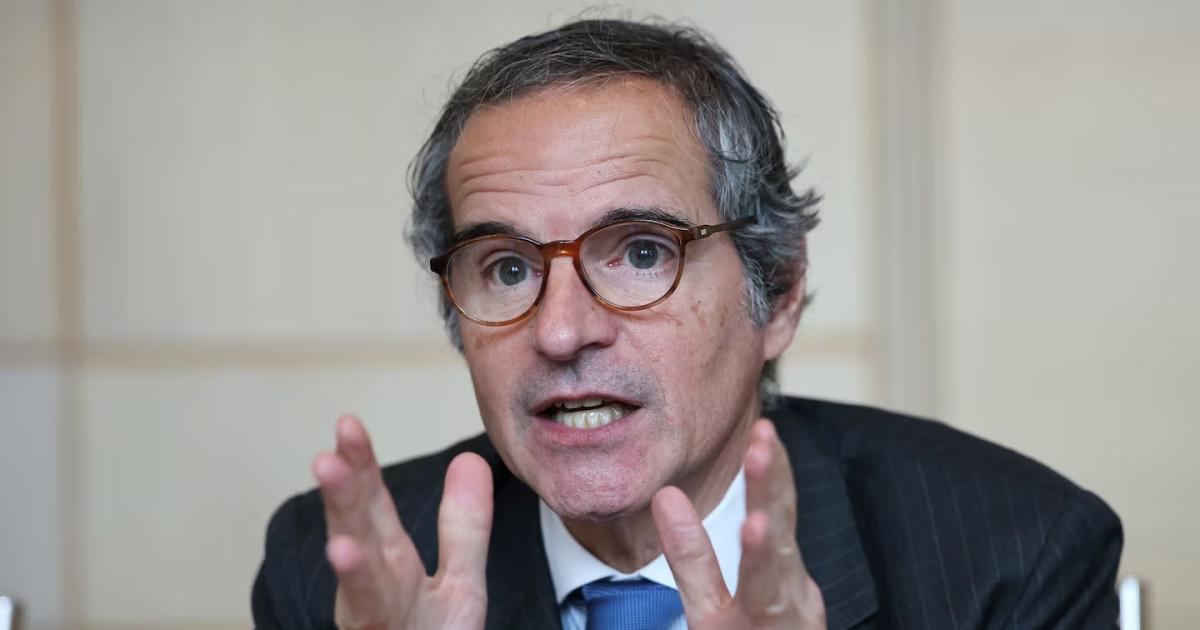 El director general del Organismo Internacional de la Energía Atómica (OIEA) Rafael Grossi