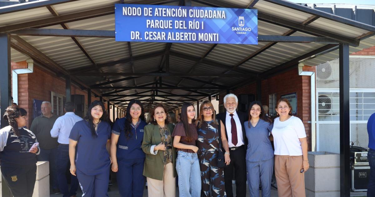 Un emotivo homenaje al Dr Ceacutesar Monti- un Nodo de Atencioacuten Ciudadana llevaraacute su nombre