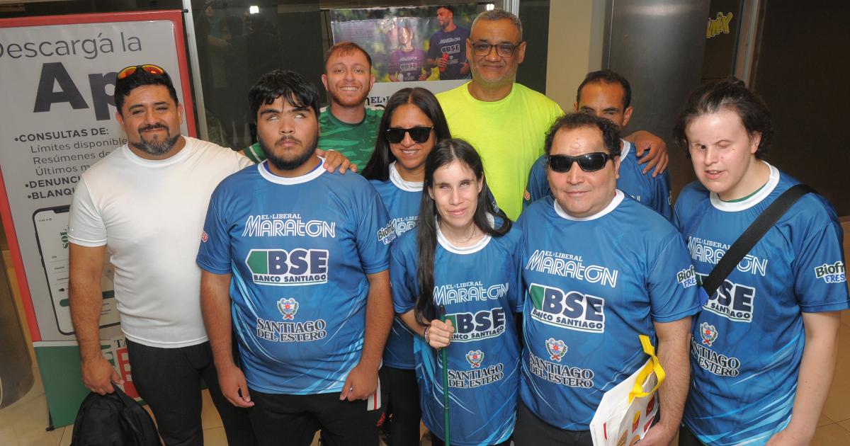 Los atletas no videntes de Goalball y Yanarcas se suman al Maratoacuten