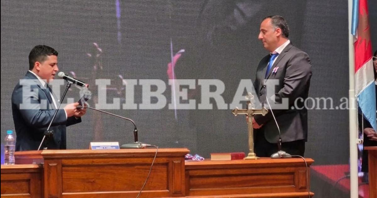 La ceremonia se realizó este sÃbado (Foto El Liberal)