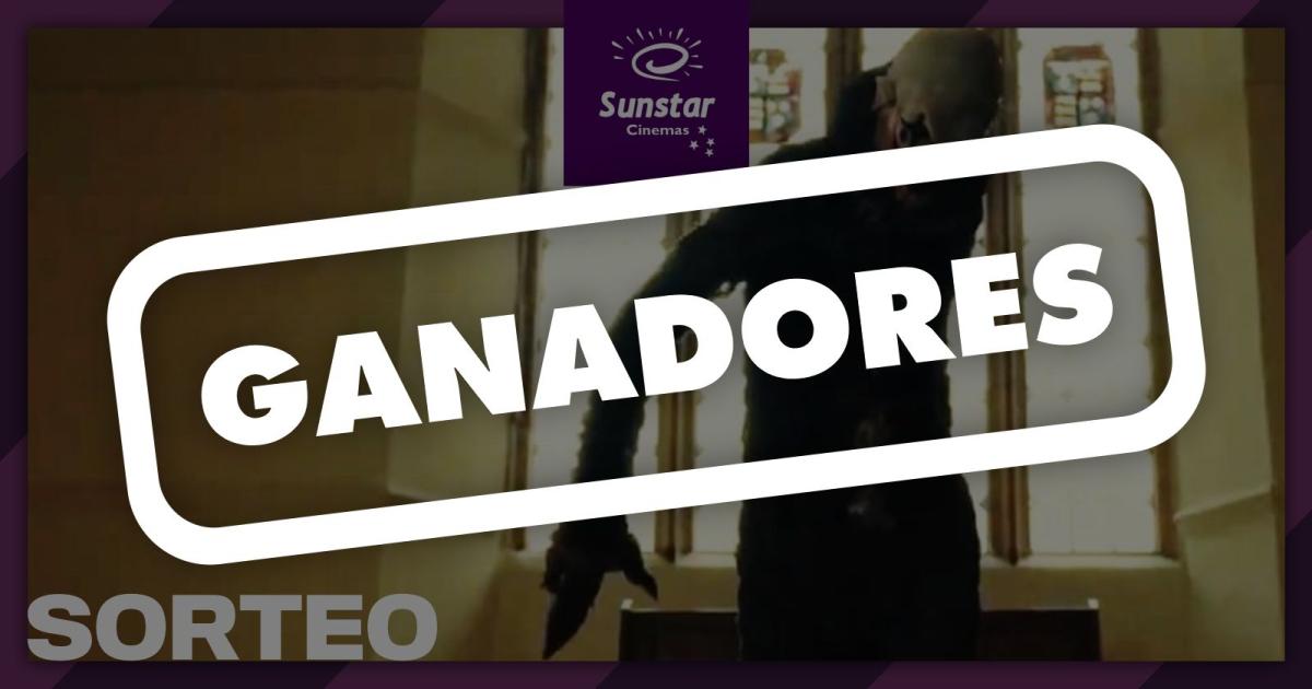 Estos son los ganadores de las entradas para Sunstar Cinemas