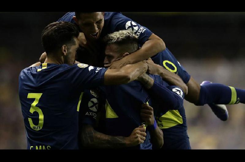 En un partido con mucho roce, Boca goleó a San Lorenzo - Zárate, Nández ...