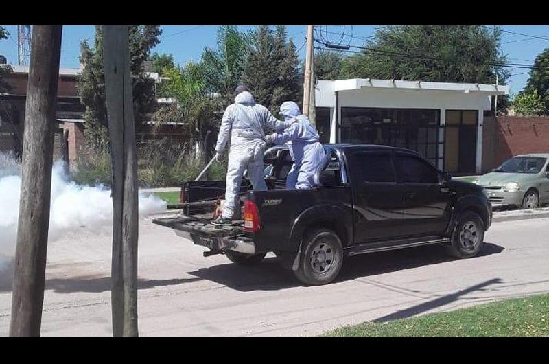 La comuna intensifica las fumigaciones en barrios de La Banda para ...